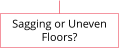 Sagging or Uneven Floors?